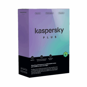 Kaspersky Plus – 3 Postes – 1 An